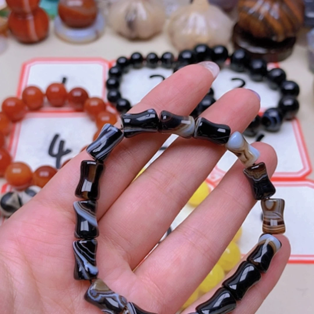 【闪购商品】未镶嵌玛瑙/玉髓珠宝半成品枫*