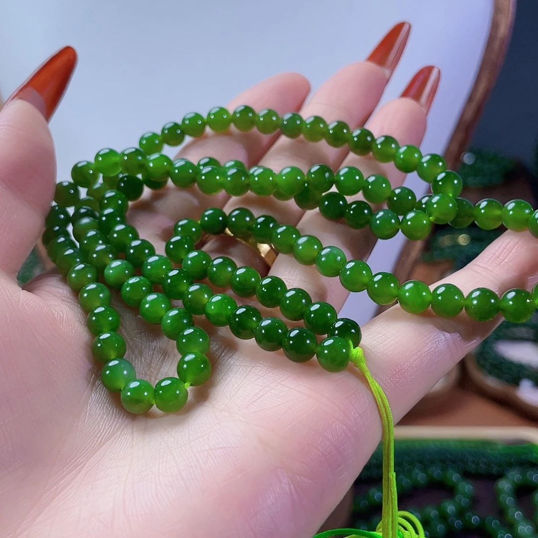 和田玉（碧玉）未镶嵌颈饰6