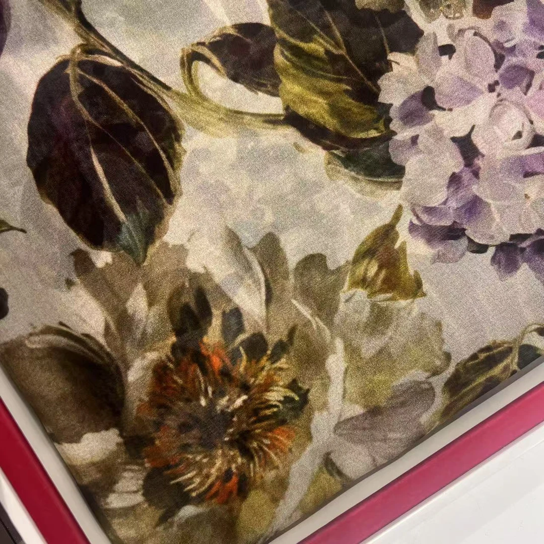 【70薯莨纱巾方巾-SJ-70-N-9705】66cm气质时尚休闲百搭