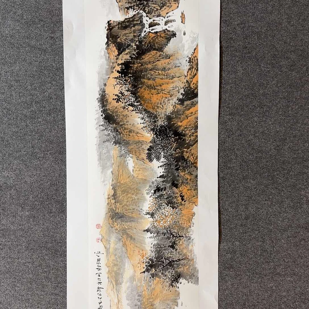 国画杜浩老师手绘作品