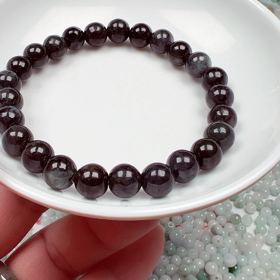 翡翠手链未镶嵌莉*吖货主老华