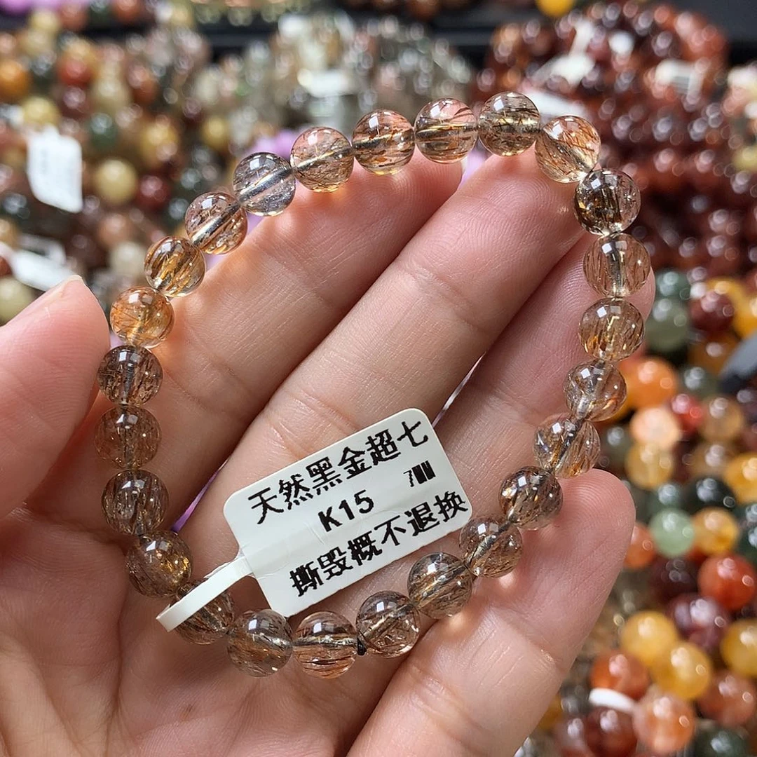 水晶未镶嵌手链，，，