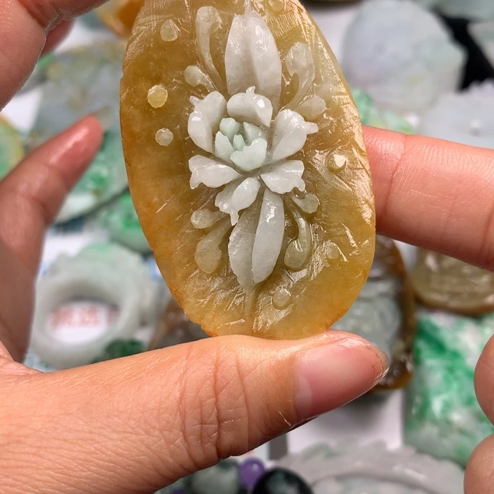 平***淡定制翡翠未镶嵌翡翠