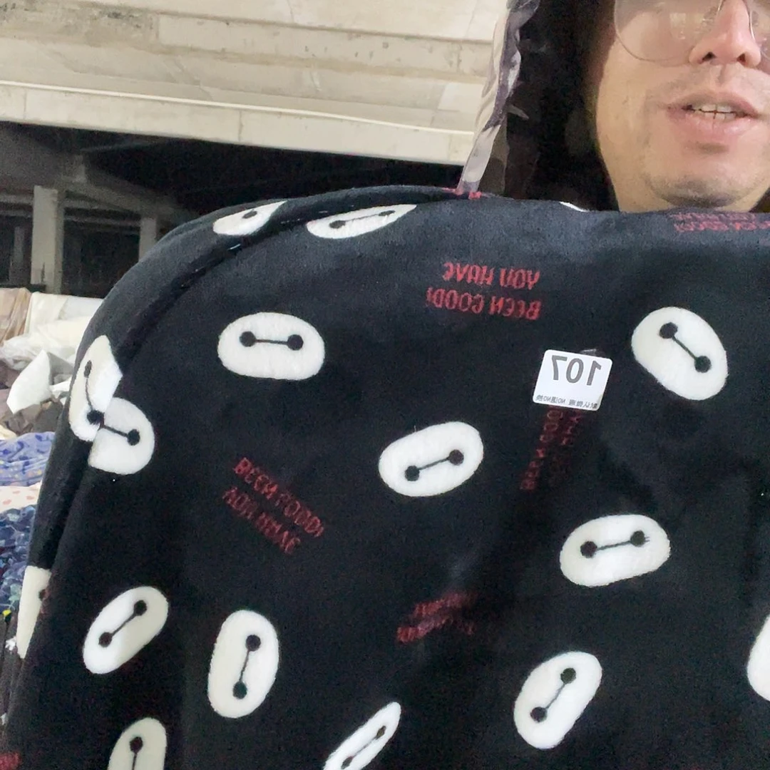 化纤宽1.8米双面法兰绒2米价107