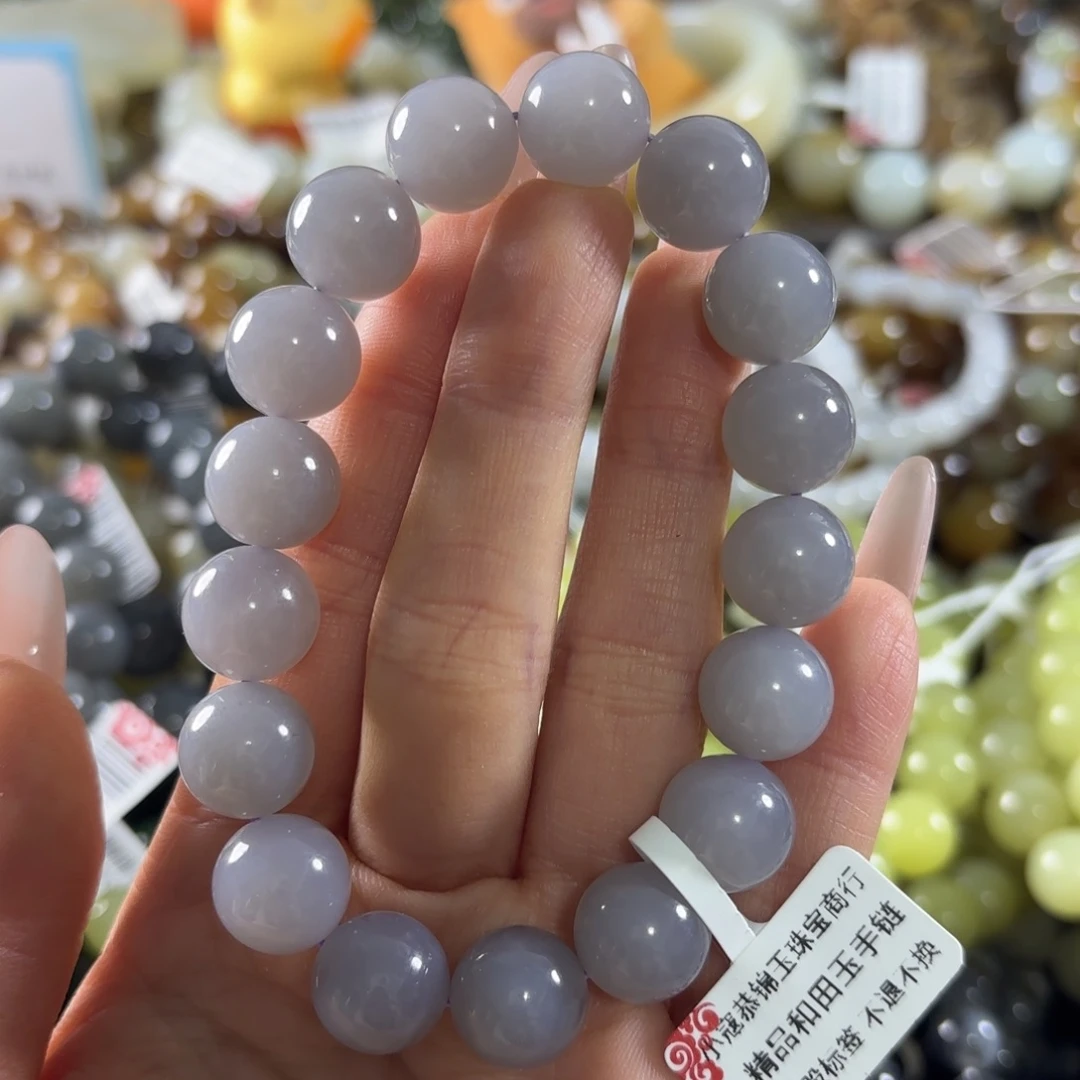 和田玉未镶嵌手串159