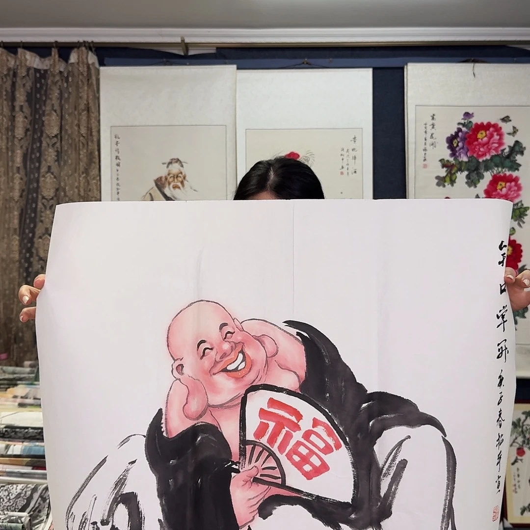 纯手绘国画作品作品