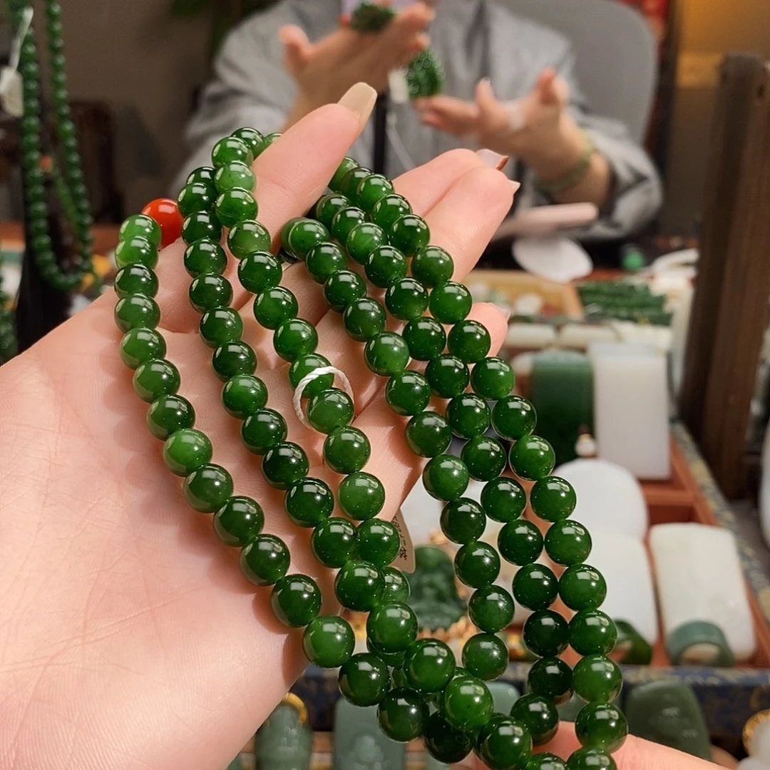 和田玉未镶嵌项链