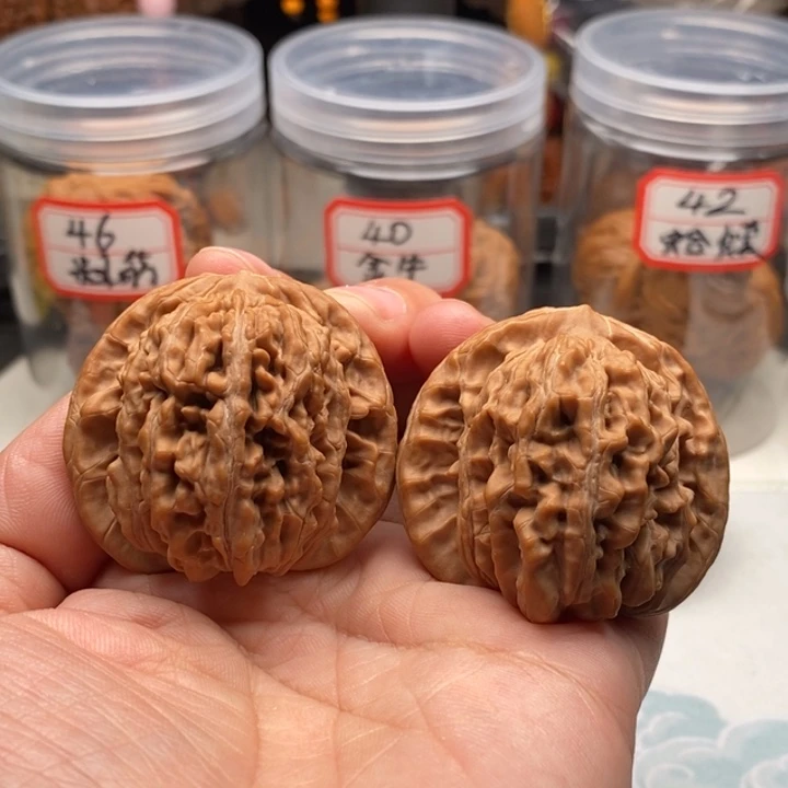 文玩核桃吊坠迟*郎四座楼