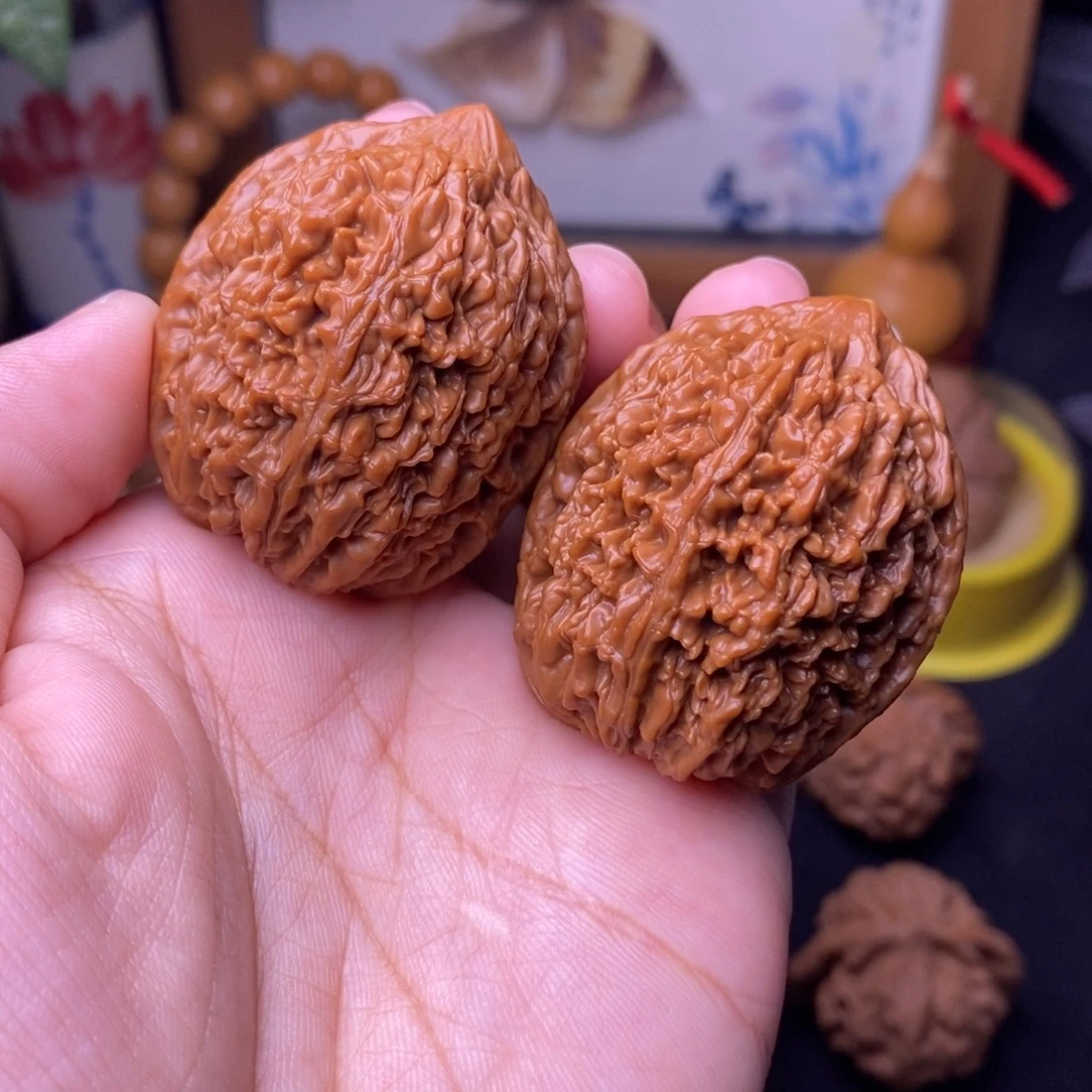 把件文玩核桃36大蒜头
