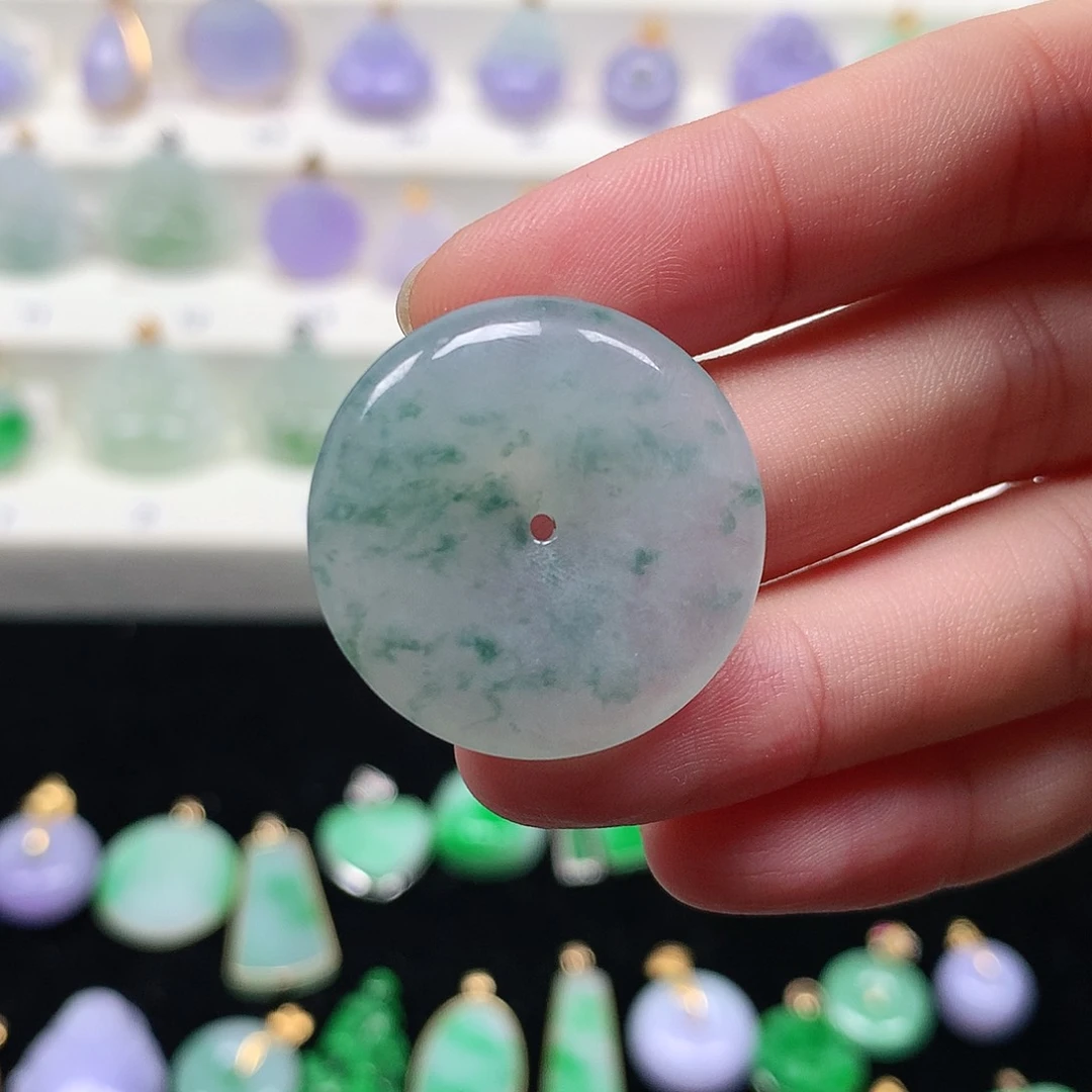 颈饰未镶嵌翡翠翡翠吊坠