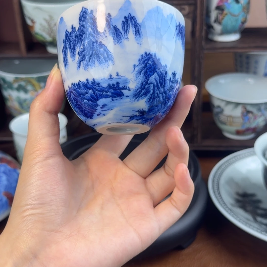 景德镇陶瓷手绘作品