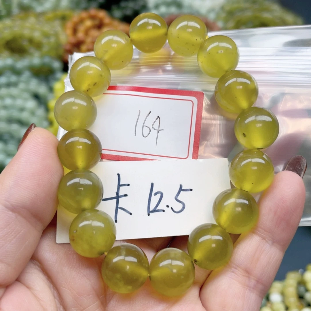 未镶嵌蛇纹石玉手串