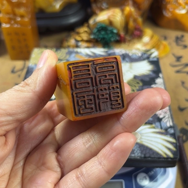 寿山石印石58765