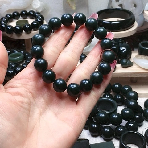 未镶嵌手串和田玉