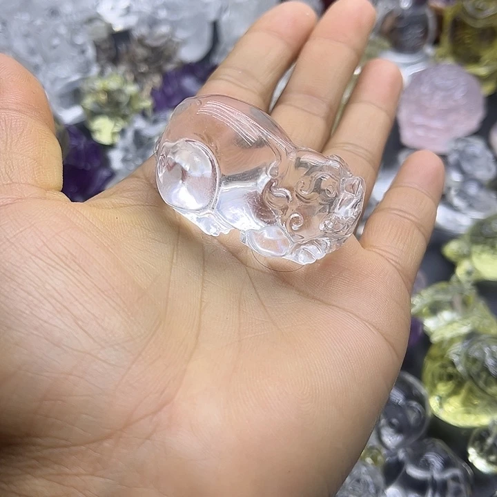 水晶摆件未镶嵌f****8摆件