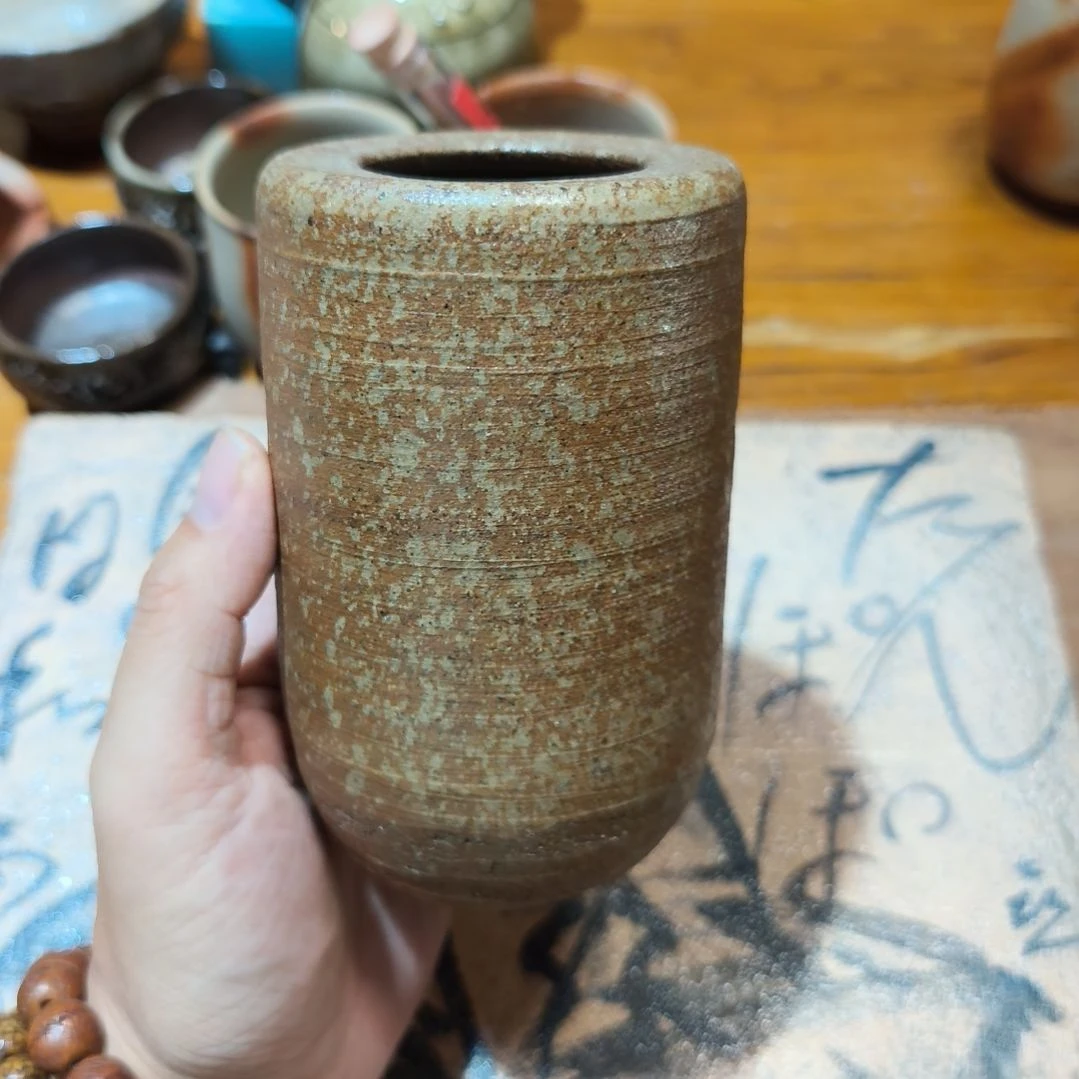 瓶浦上善次挂花入