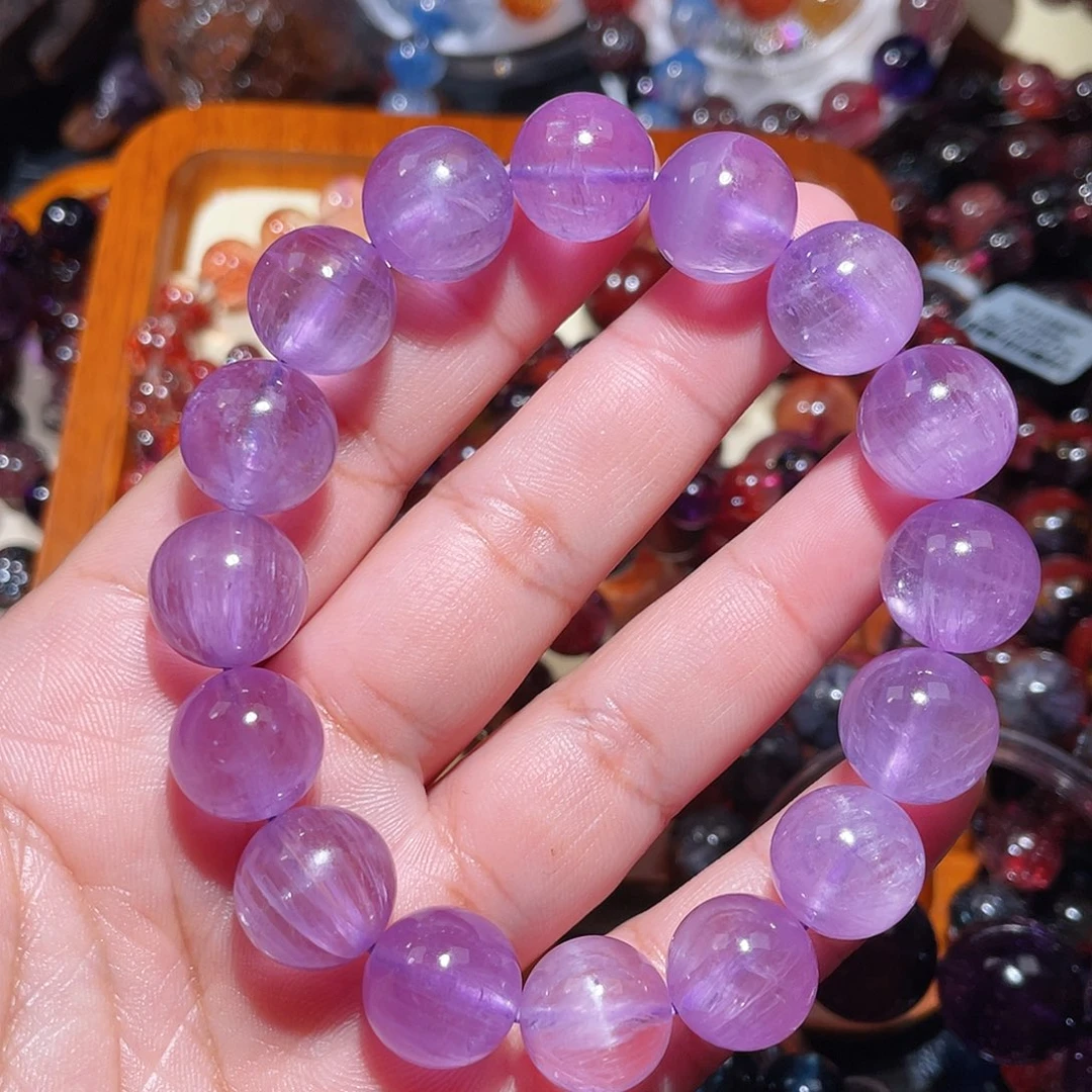 锂辉石手串未镶嵌锦**李手串