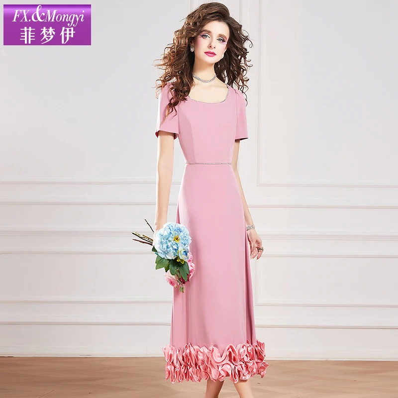 菲梦伊新款时尚连衣裙62410