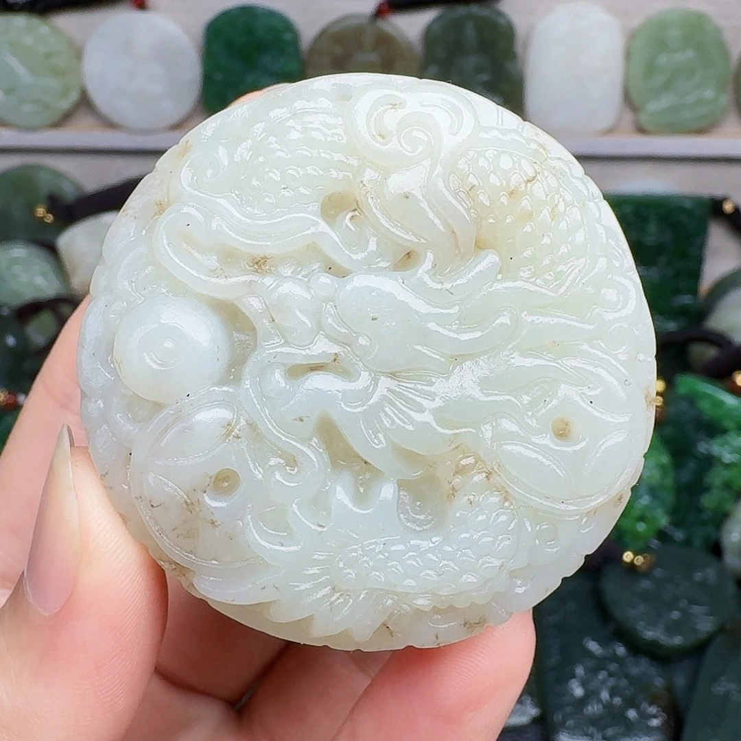 颈饰未镶嵌和田玉