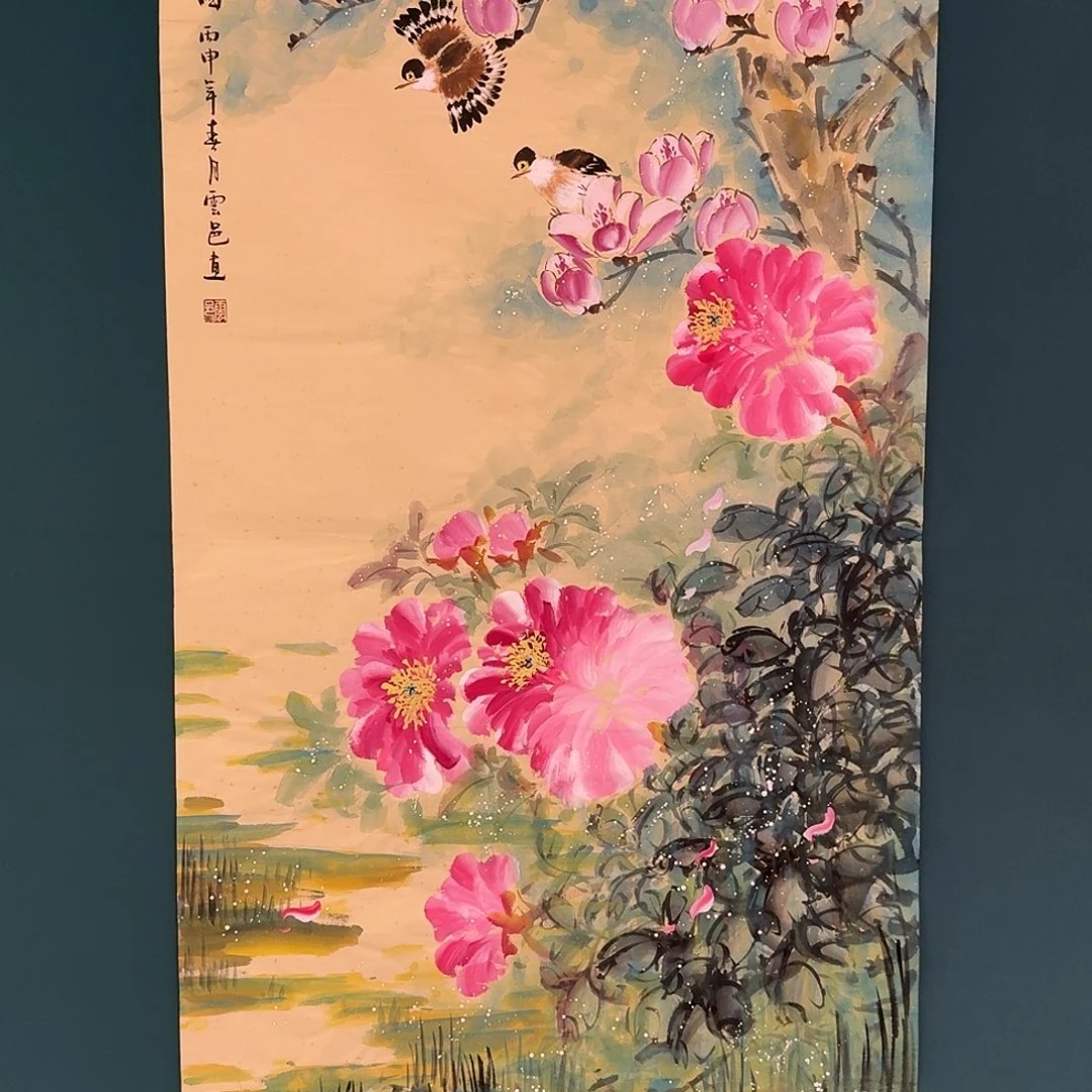 国画云老师的作品