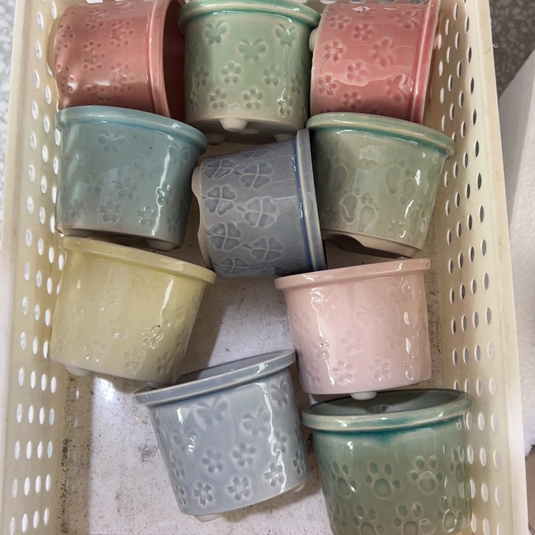 陶瓷多肉小花盆@@1683