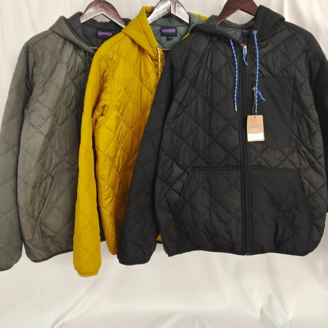 Sweet DD-BT系列三色钻石菱纹连帽飞行员棉服