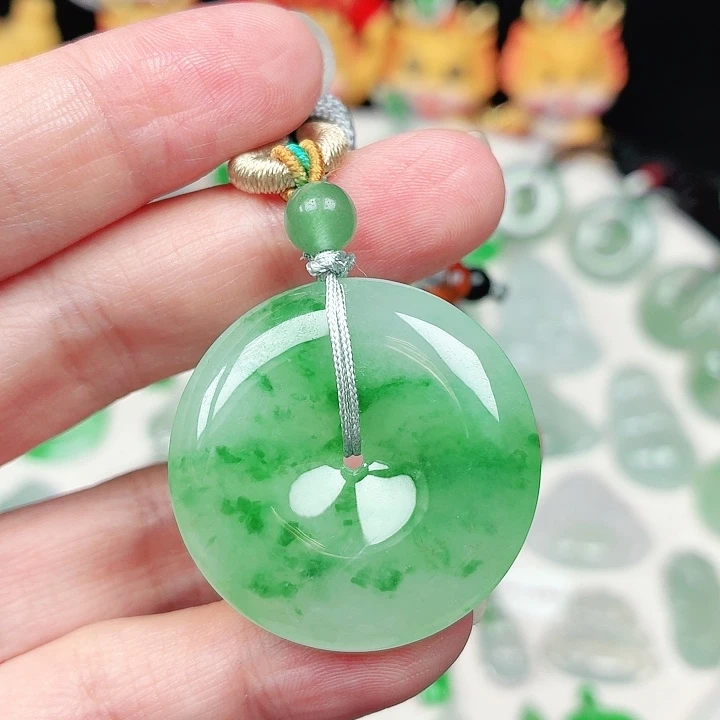 颈饰未镶嵌翡翠缅甸天然A货翡翠
