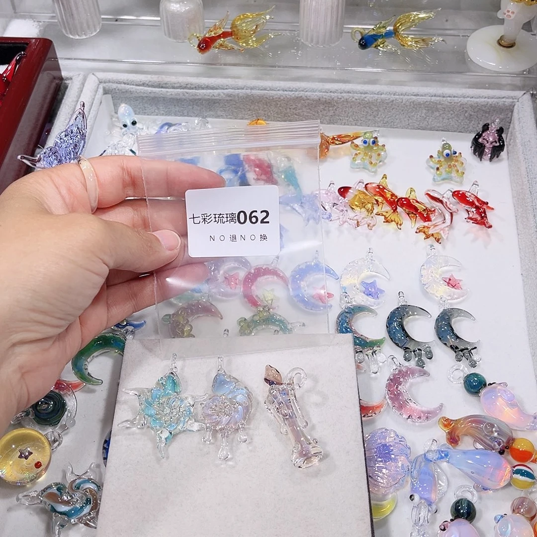 琉璃吊坠(不含链)62太阳螺蜡烛