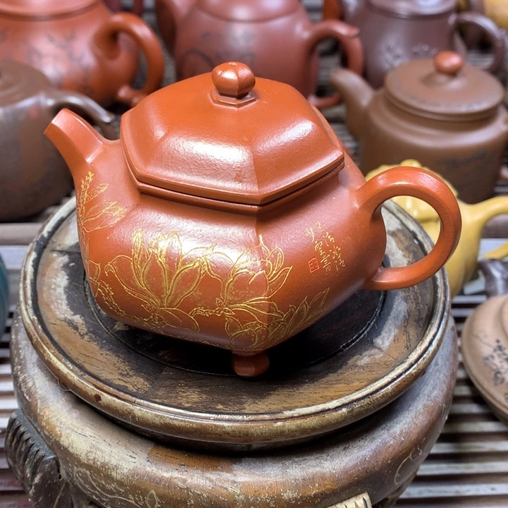 紫砂茶壶原矿手工10