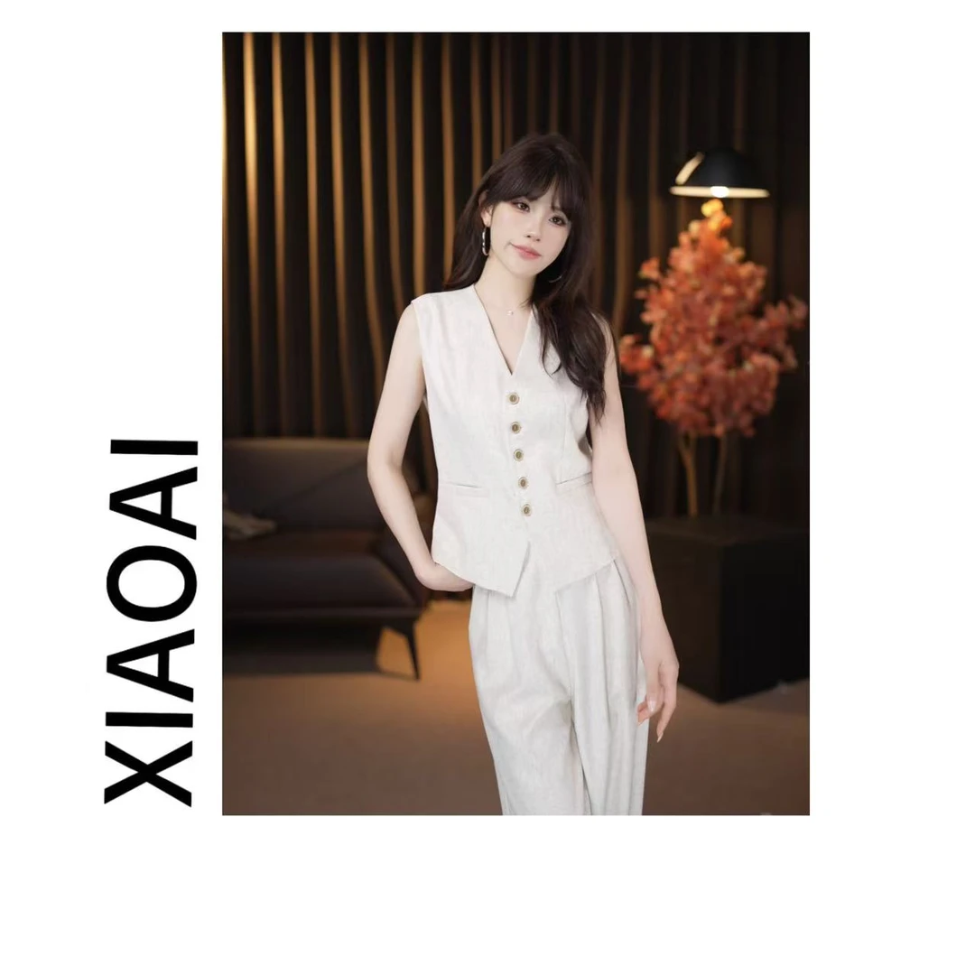 【WR】新款套装女2025早春高定轻奢气质显瘦套装女BN25251