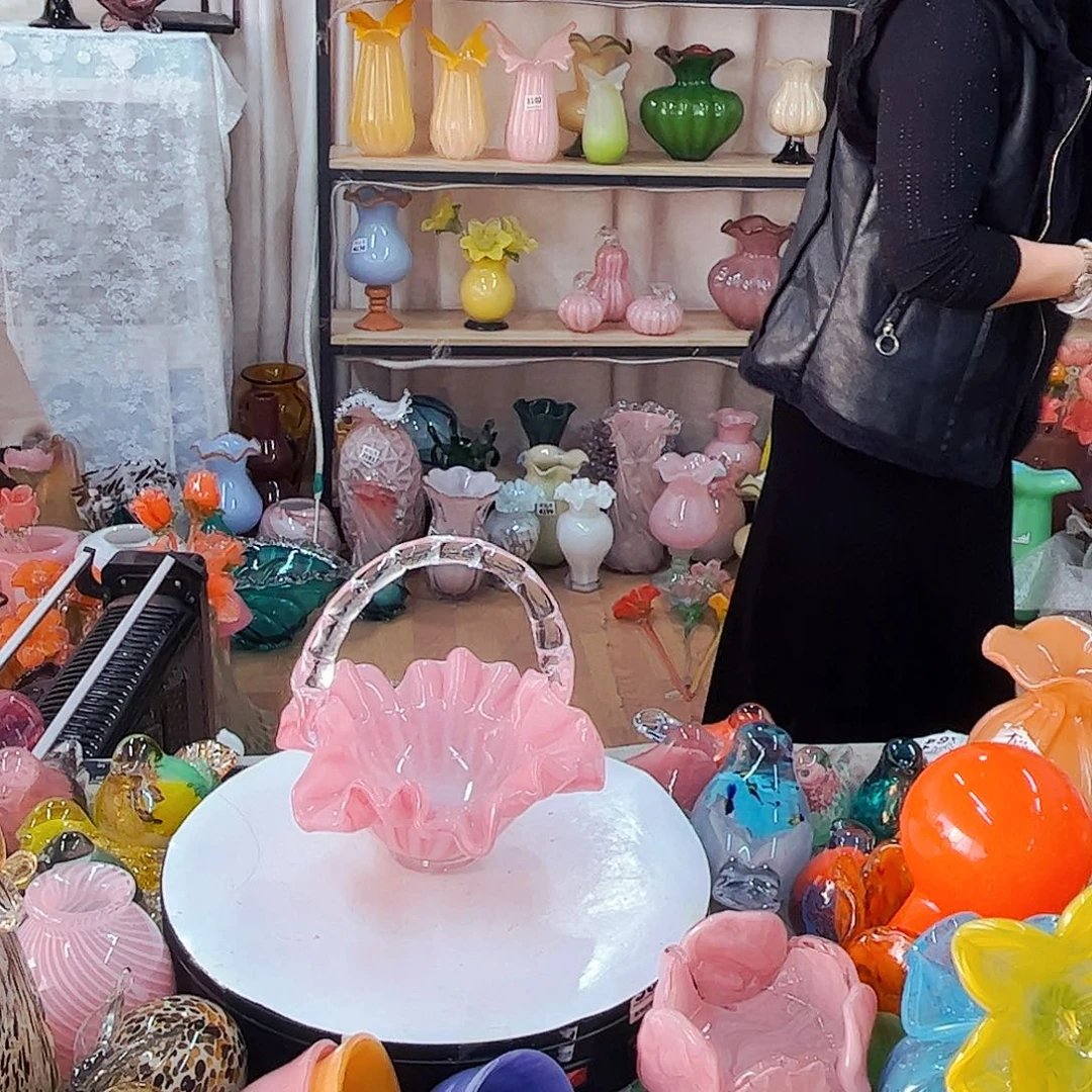 粉果篮福利琉璃工艺品