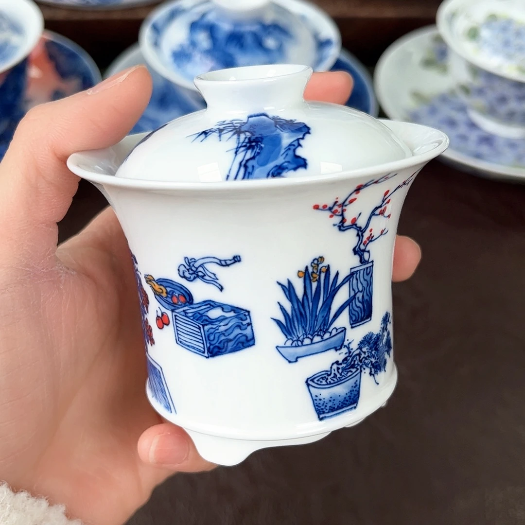 手绘高温瓷器瓷器