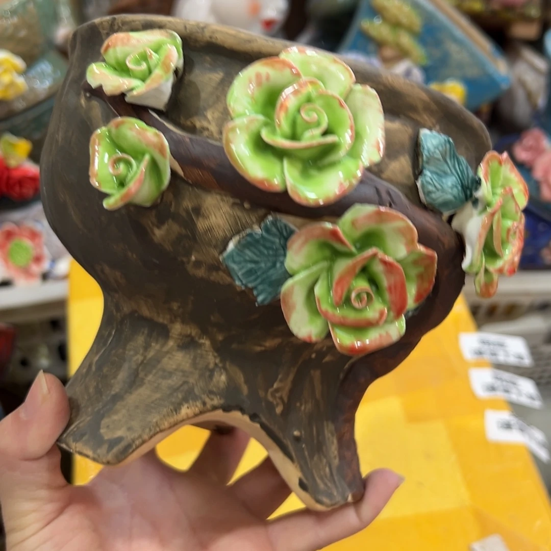 孤品2641 花盆拍满20元发货，退款拉黑