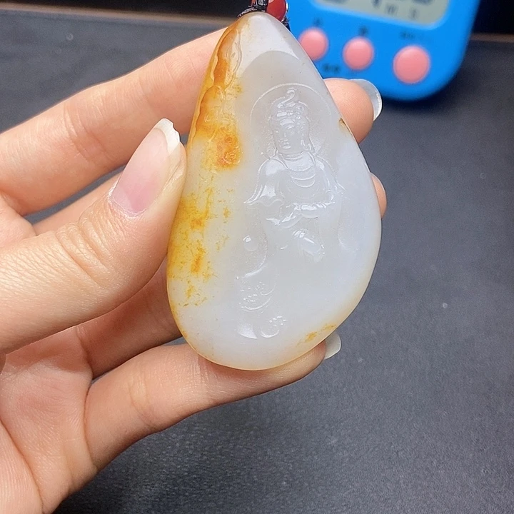 和田玉挂件未镶嵌N