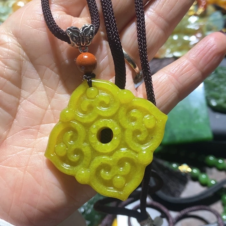 岫玉毛衣链未镶嵌