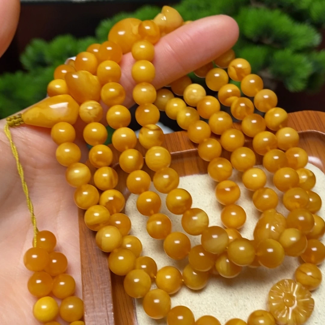 【闪购商品】蜜蜡颈饰未镶嵌项链