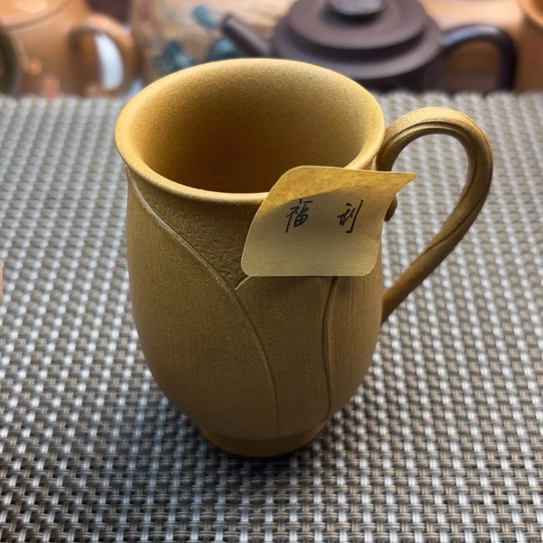 茶壶紫砂荷花黄金段120c c