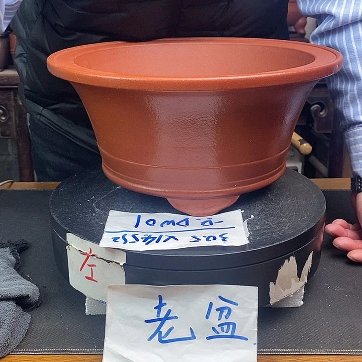 紫砂花盆货号一只DW01