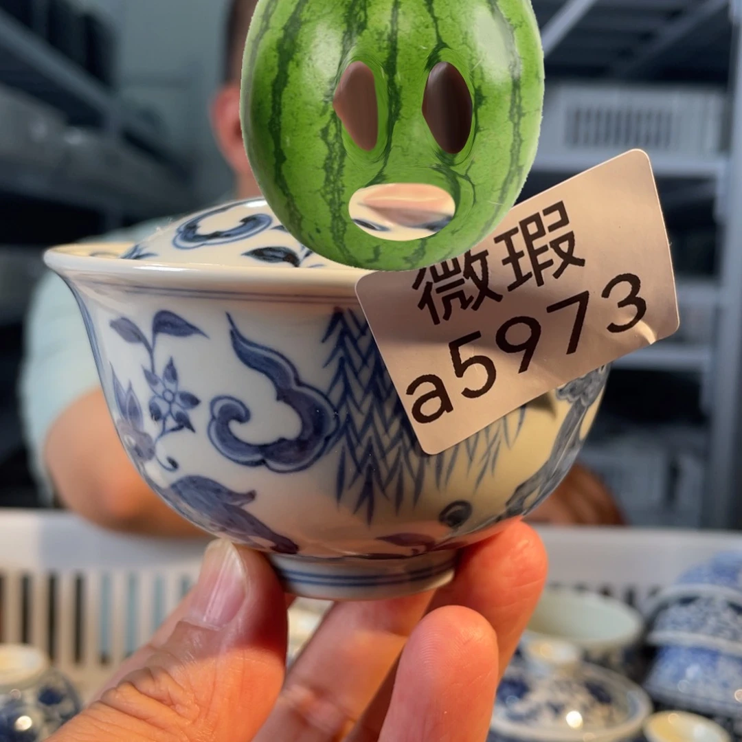 瓷片西瓜哥的浮力茶器