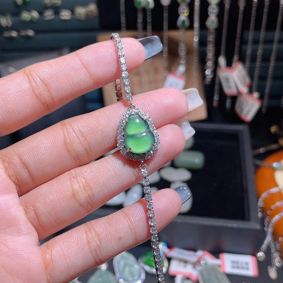 未镶嵌手链翡翠手链