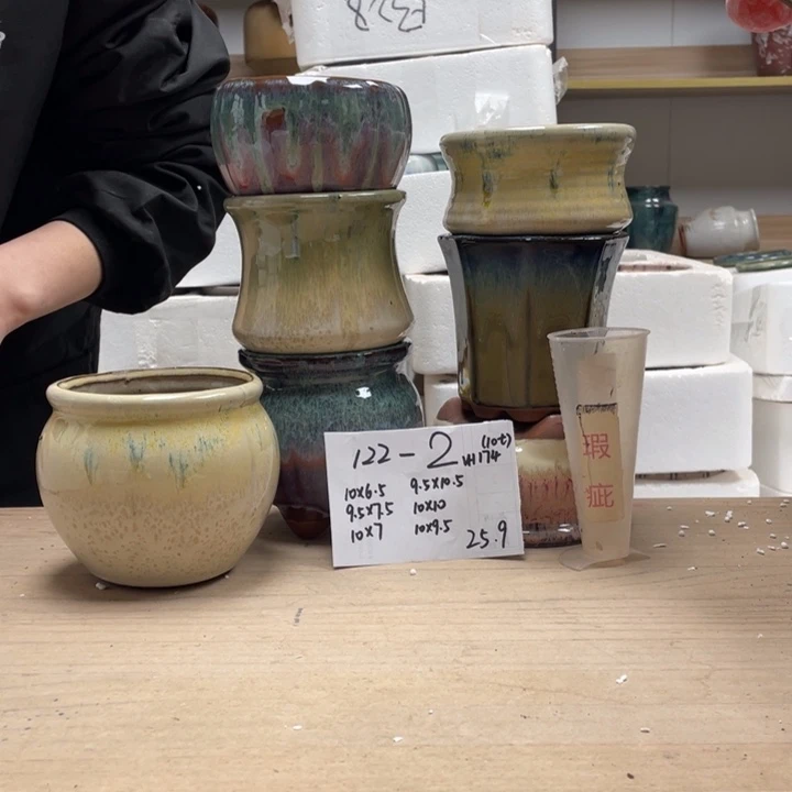 粗陶多肉花盆微瑕2