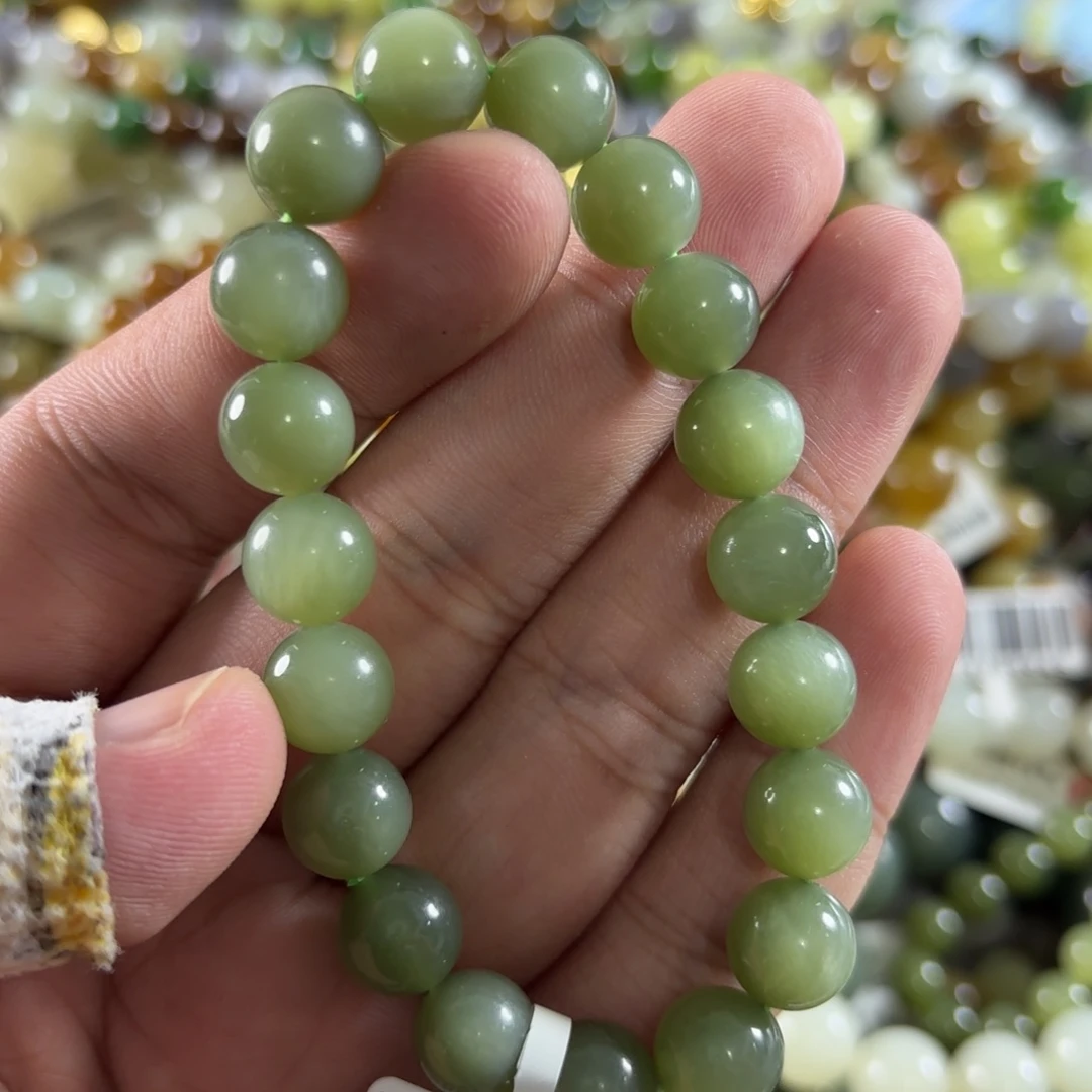 和田玉未镶嵌手链499