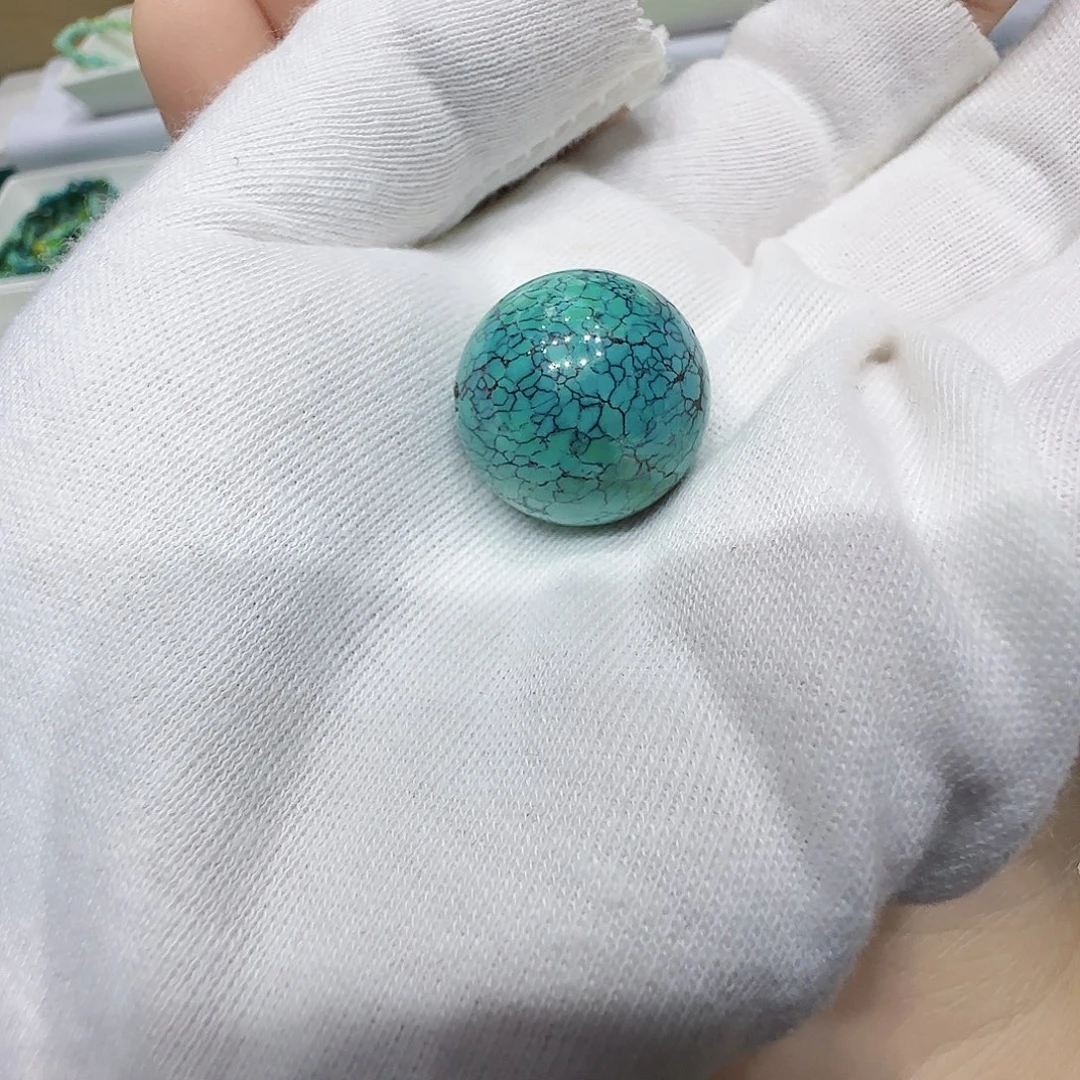 未镶嵌绿松石原矿绿松石