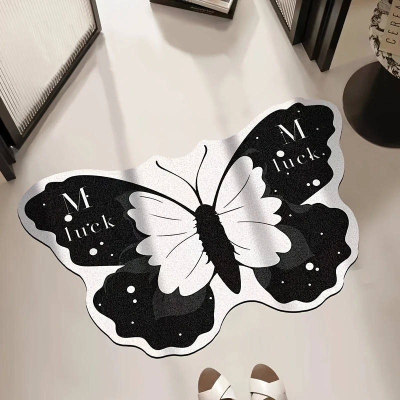 高级奢华感浴室厨房入户门异形硅藻泥吸水吸油防滑耐磨地毯地垫