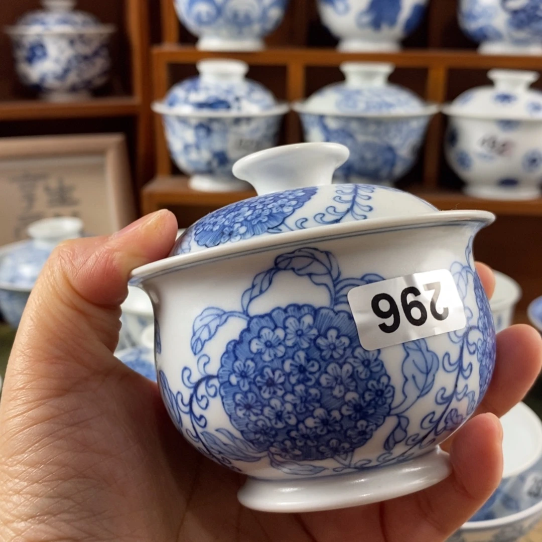 *****瓷片景德镇陶瓷手绘茶器296