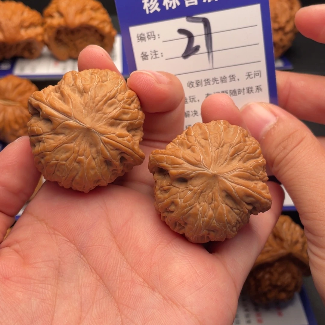文玩核桃把件全品铁锤40尺