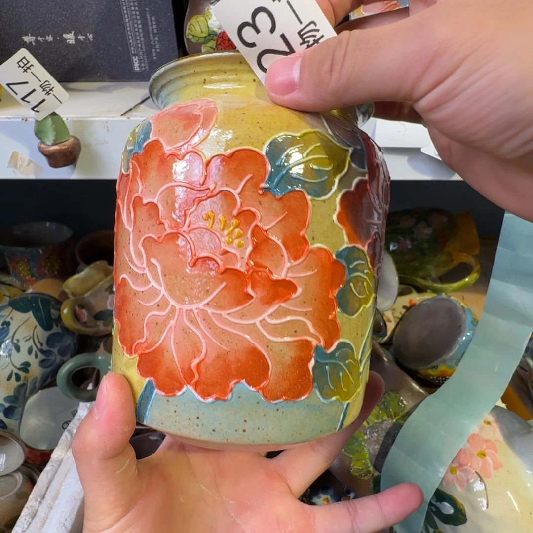景德镇釉下彩正品发货）123