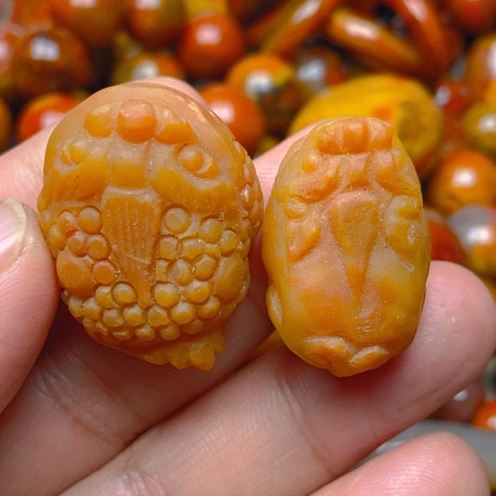 玛瑙/玉髓未镶嵌吊坠