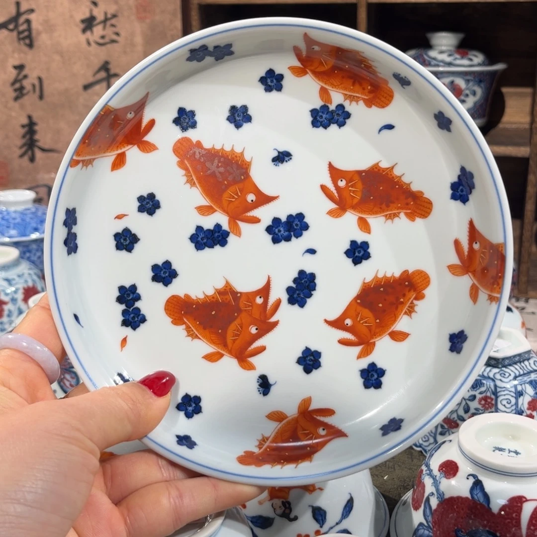 杯子陶景德镇陶瓷主人杯