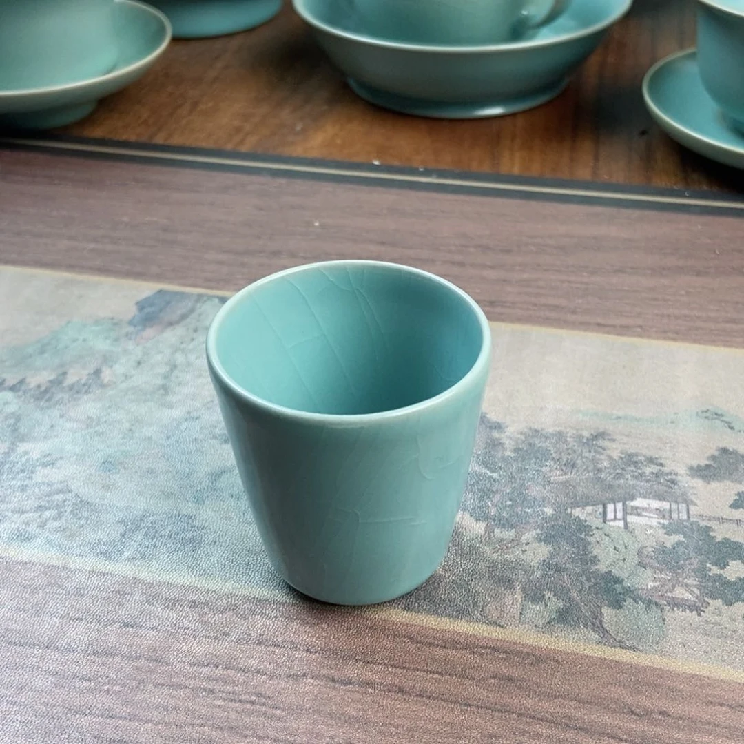 摆件瓷原产地原矿汝瓷～茶器
